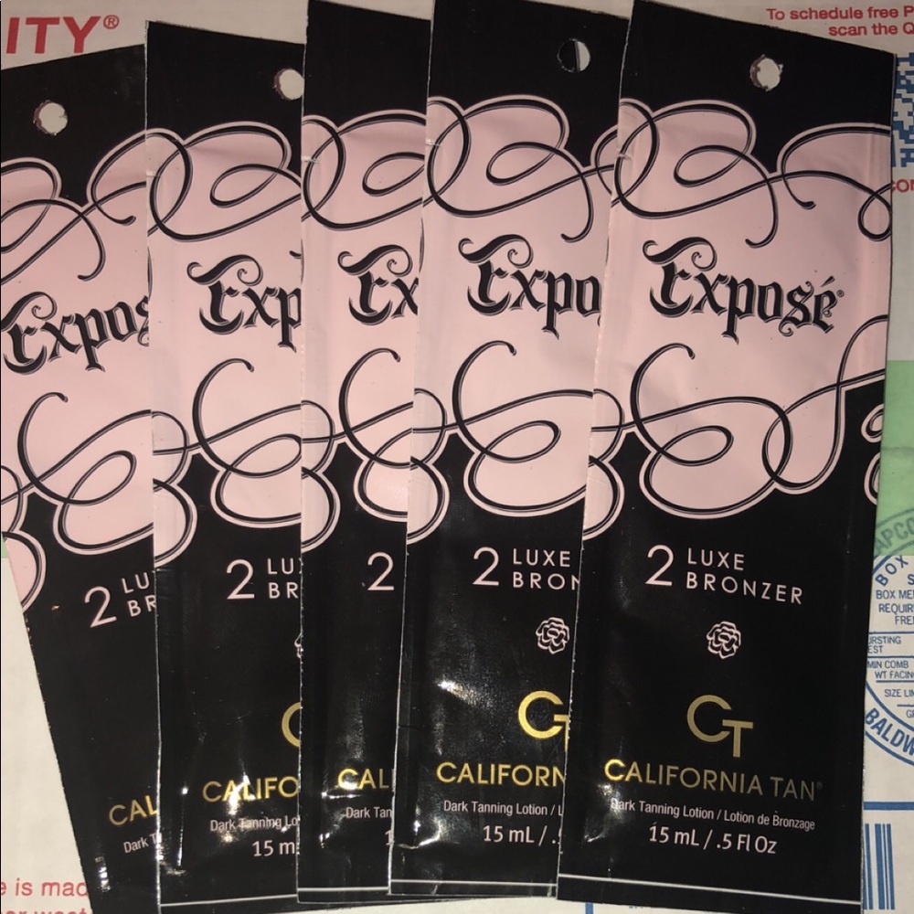 5 CT Expose Tanning Packets